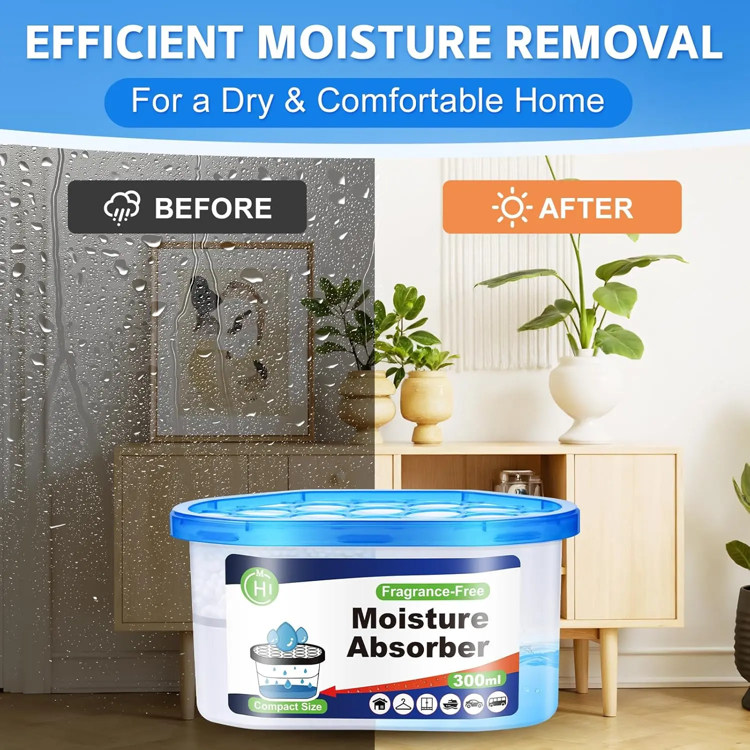 Calcium Chloride Moisture Absorber (MOLD)