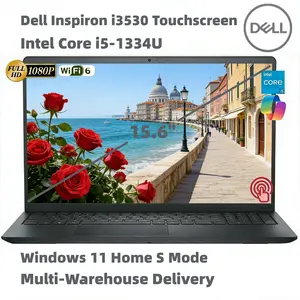 Dell Inspiron 15 Touchscreen Laptop, Intel i5-1334U (Up to 4.6GHz), 15.6" FHD Display, 16GB RAM, 512GB/1TB/2TB SSD, Windows 11  Home S mode, Copilot, WiFi6