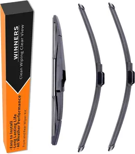 24'’ 20'’ 11'’ Wiper Blades for 2021 2022 2023 2024 2025 Buick Envision - Complete Front & Rear Windshield Wiper Set, All-Season Beam Blades, Easy Install OEM Replacement