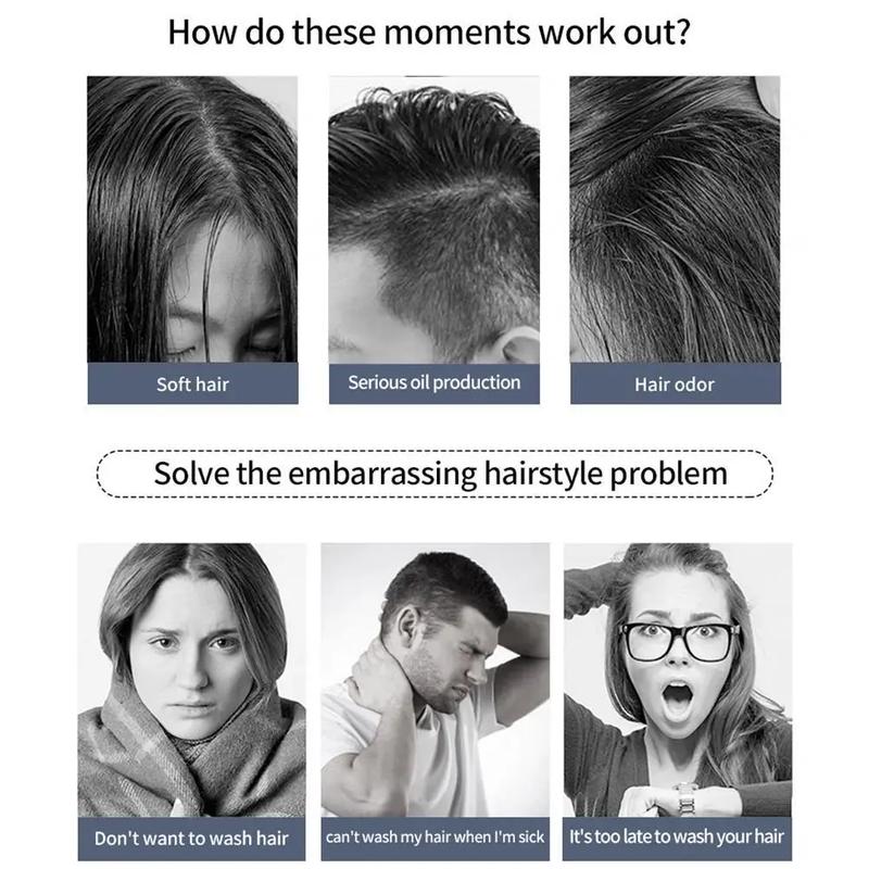 2pcs hair volume powder matte effect texturizer all day fluffy soft messy dust styling powder