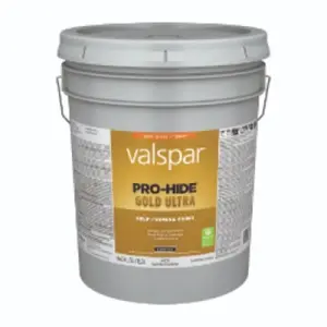 Valspar  Interior Semi-Gloss Super Pail Paint, White
