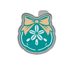 Sand Dollar With Bow Freshie Mold