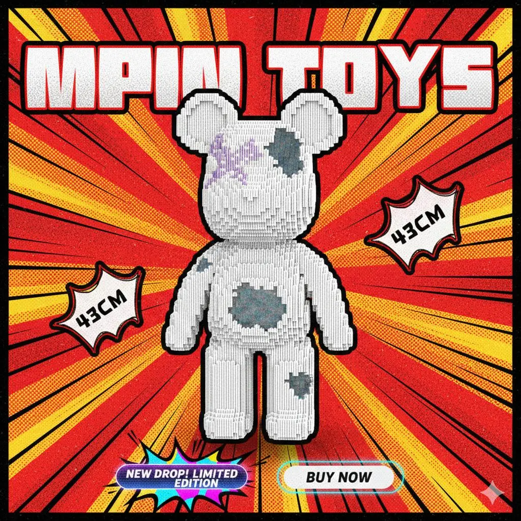 Bear Building Blocks, Bear Toys, Birthday Gifts, Educational Gifts, For Boys And Girls, Trendy Decorations, Cool Gifts, Building Blocks, Family Bonding toy set