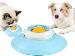 PetLuxe Dog Cat Licks Toys for Liquid Food Pet Lick Bowl for Dogs Cats Liquid Food Slow Feeder Lick's Mats Anxieties Relief Slow Feeder Dog Lick Ball Treat Dispenser Non-Slip Licking Bowl Enrichment Toys