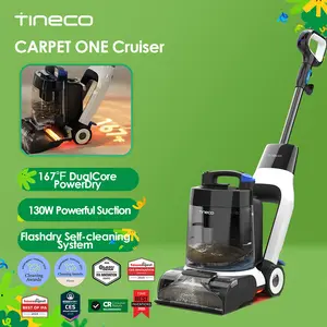 Tineco CARPET ONE Cruiser Smart Carpet Cleaner with Self-Cleaning FlashDry Technology 167℉ PowerDry 130W Suction for Deep Cleaning of Carpets & Upholstery