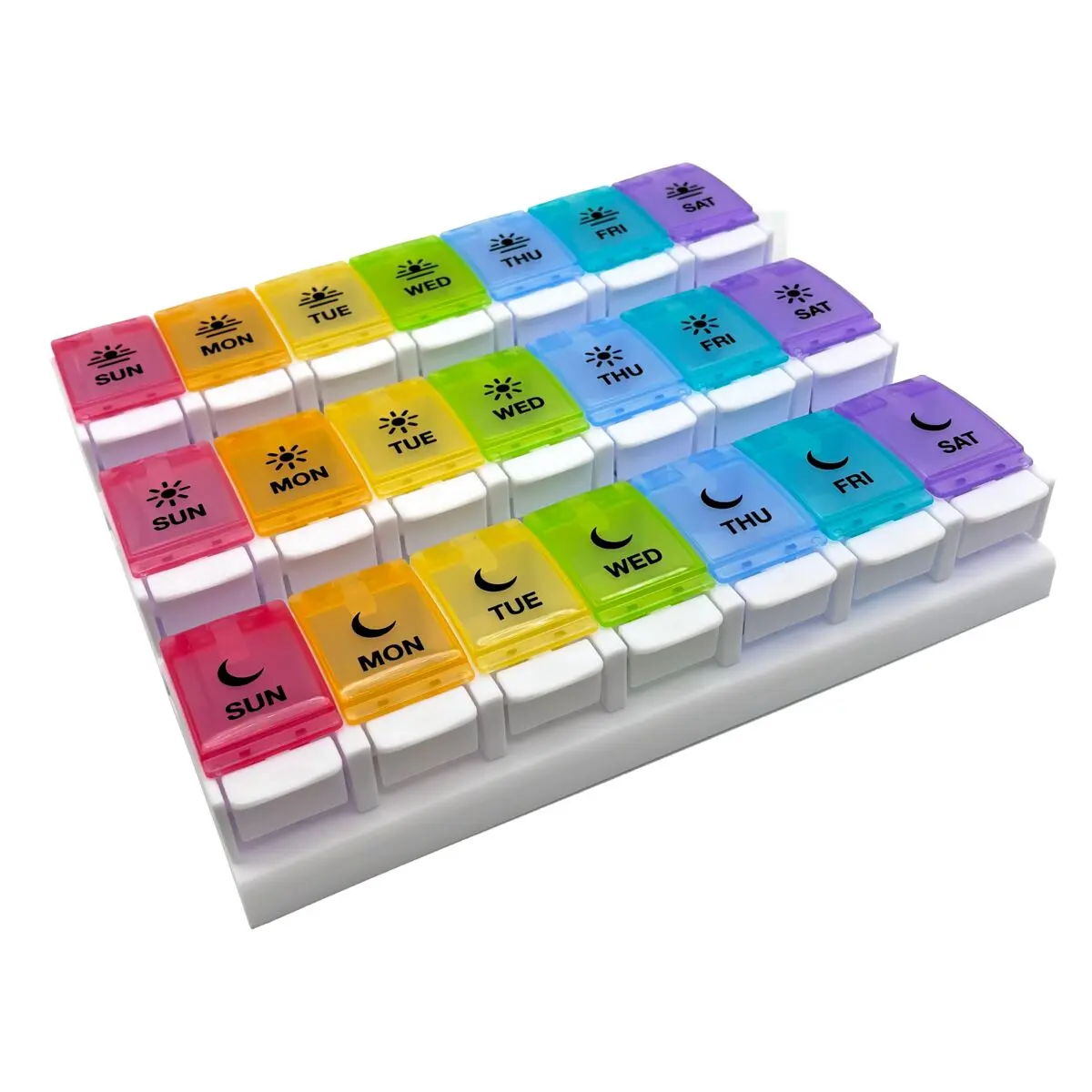 Ezy Dose® Push Button Weekly 3x/Day Pill Organizer