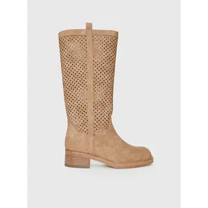 Therapy Festival Knee High Boots Natural