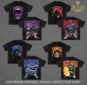 Limited Teenage Mutant Ninja Turtles Tee | Teenage Mutant Ninja Turtles 4 Heroes Graphic T-Shirt | Double Printed Vintage Washed Tee | Unisex Oversized Fit | Heavyweight Cotton | Retro 90s Cartoon Streetwear | Gift for TMNT Fans