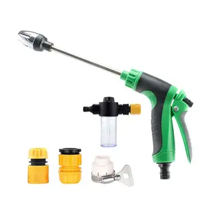 High-Pressure Washer 15X Stronger Than Traditional Hose Stainless Steel Tool-Free Installation Universal Fit for Walkways Cleaner