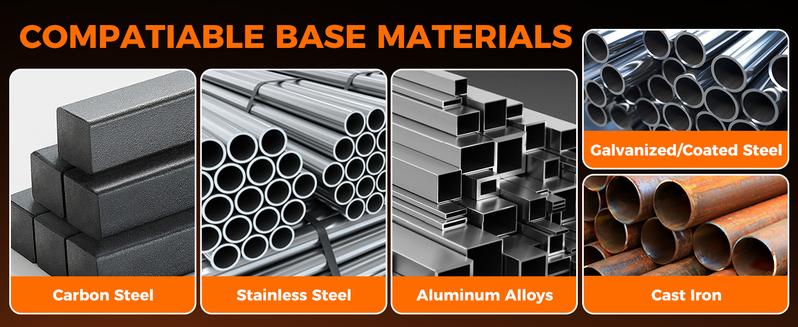 FEIFANKE MIG250A Welder with 110/220v smart conversion, 6-IN-1(MMA/LIFT TIG/FLUX CORE MIG CAS MIG/PLUSE MIG/SPOT welding) welder machine, LED Display Digital welder,Includes 3 Spools of Welding Wire,  for Professional and DIY Welding Projects