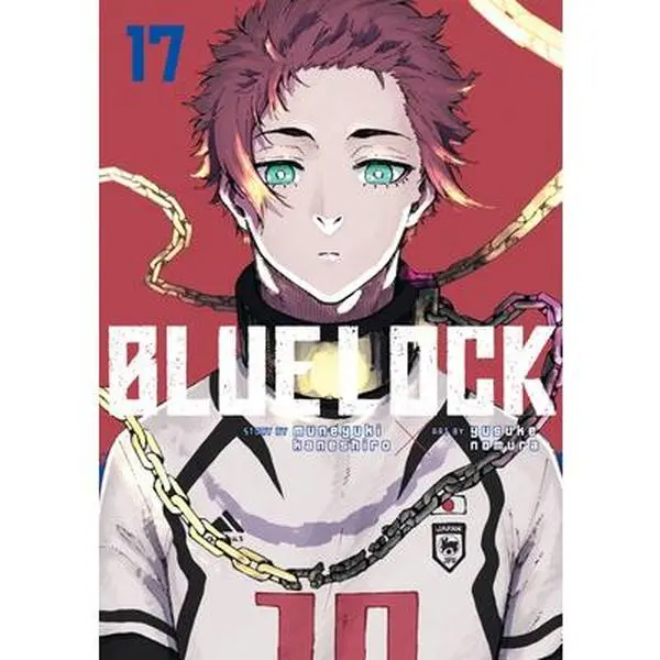Blue Lock 17 English Anime Airing Now Soccer Manga - Muneyuki Kaneshiro, New Trade Paperback, 8.12" h x 5.85" l x 0.73" w