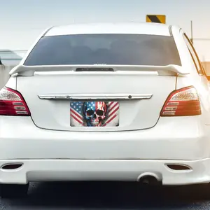 Custom DIY 6"x12" Aluminum License Plate – Lightweight & Durable, Rustproof, Easy to Install & Clean, Personalized Team/Slogan Customization, Car Truck Van Decoration Upgrade