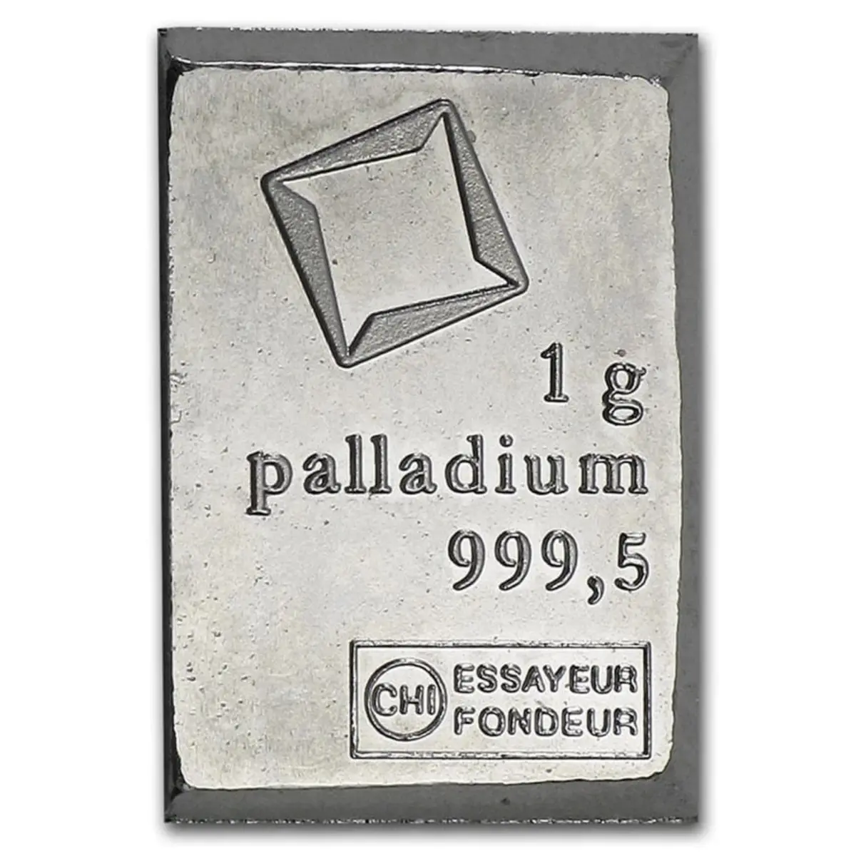 Valcambi Suisse 1 Gram Palladium Bar (50x1 Breakable)