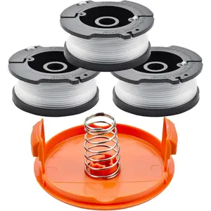 Black & Decker AF-100 Weed Eater Spool, 0.065" Auto Feed String Trimmer Replacement , Pre- Weed Eater String Refill for Lawn Care