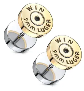 16G Bullet Backing Fake Plugs - Gauges