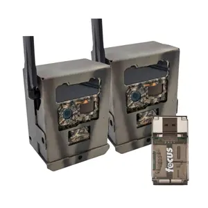Yellowstone Metal Box for Y2 Cellular Trail Camera (2 Pack) with Card Reader