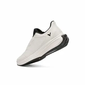 Upalee Women's Zerotie Slip On Self Lacing No Tie Shoes Hands-Free Sneakers Monde Series
