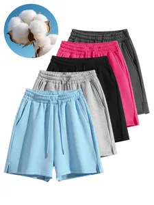 Women’s casual athletic shorts featuring a drawstring design—suitable for outdoor sports, fitness, running, and everyday casual wear; women’s shorts, athletic shorts, womenswear
