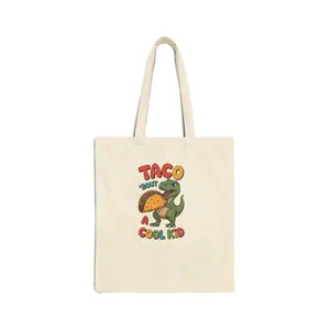 Cotton Canvas Tote Bag