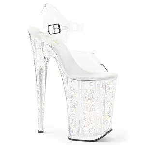 9 Inch Heel INFINITY-908MG Clear