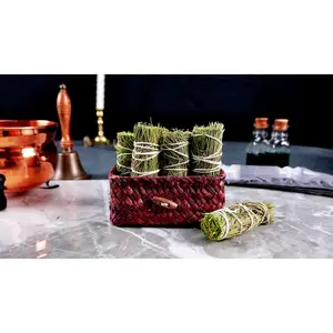 Pine Herb Wand - Sacred Smudge Stick for Cleansing Renewal & Earth Energy Infused with Forest Essence for Rituals Purification & Magic - Tool