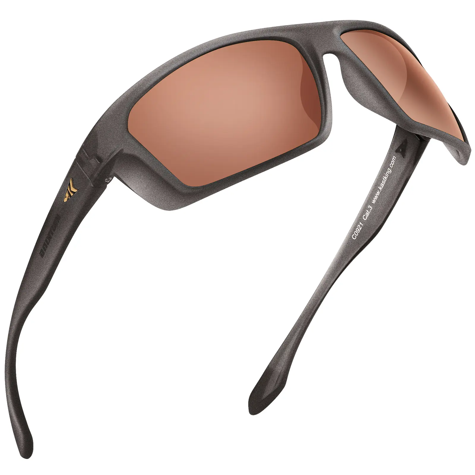 Frame: Gloss Metalic Gun /Lens: Copper - Silver