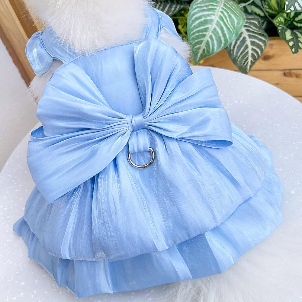 Pet Clothes Dog Cat Princess Dress Sleeveless Cute Pretty Costume AL786853060033