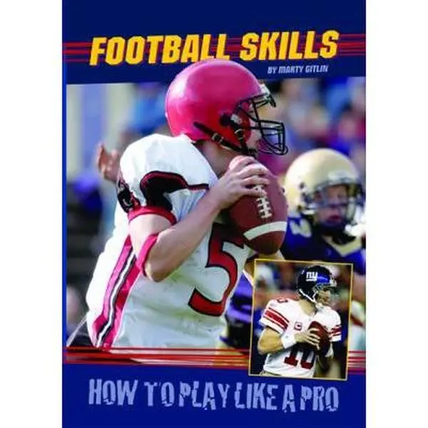 USED Book - Football Skills: How to Play Like a Pro by Gitlin, Marty (Library Binding) - english
