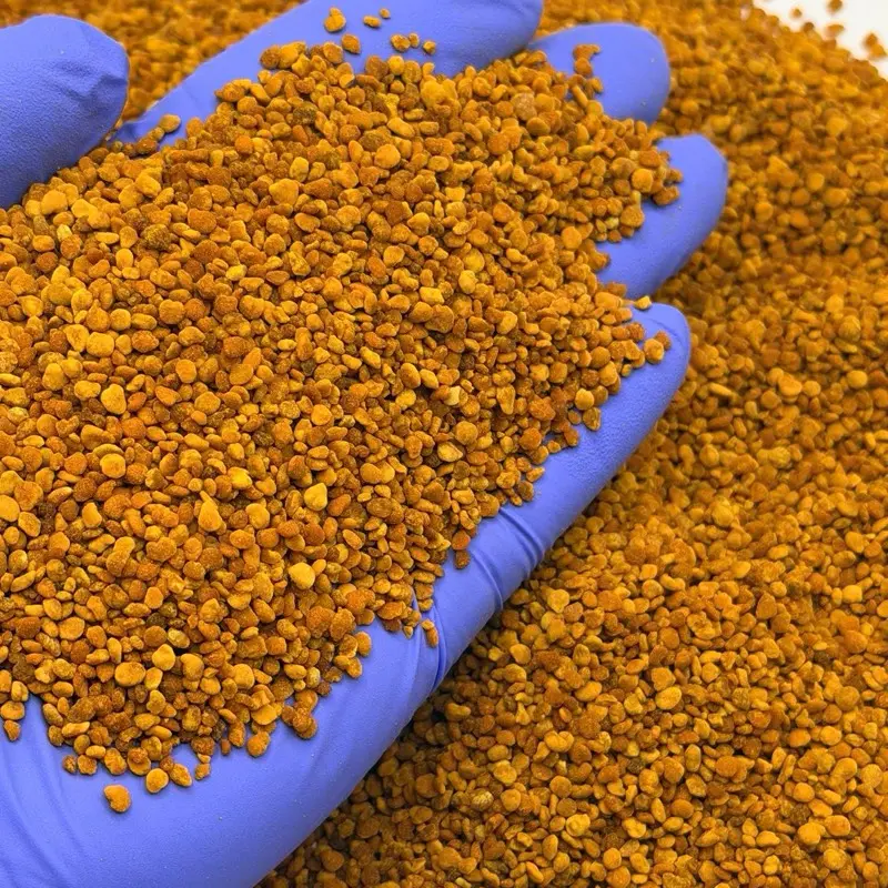 PULSEGLU Bee Pollen Granules - 100% Raw Granules 3 Oz