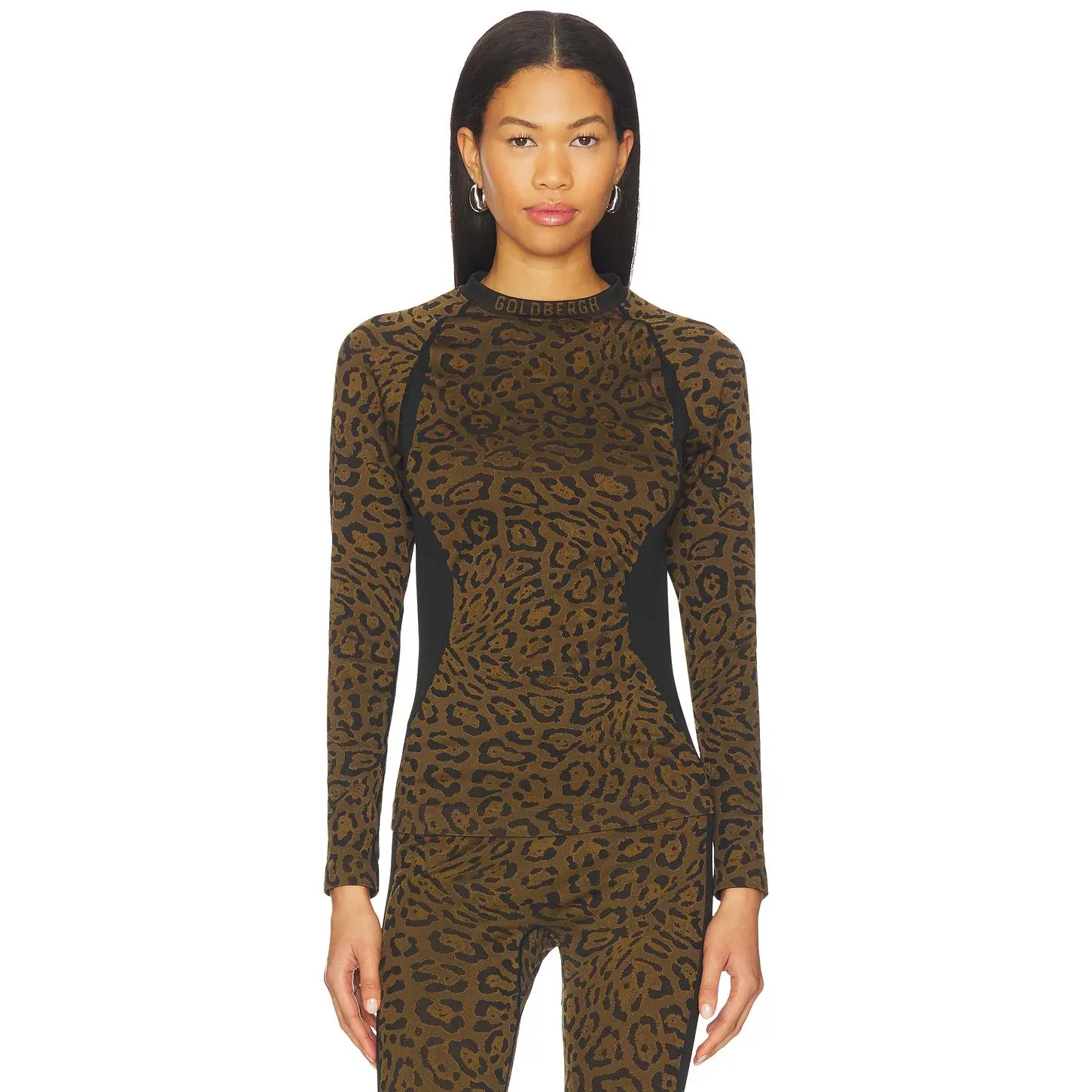 Goldbergh Feline Baselayer Long Sleeve in Jaguar