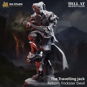 Travelling Jack - Reborn Trickster Devil | 3D Printed Miniature | DM Stash