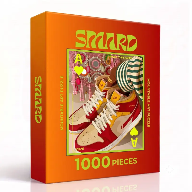 I Shoes To Be Happy - 1000 Pieces Puzzle Auction