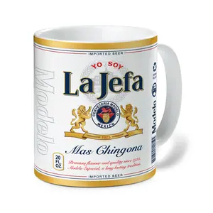 Coffee Mug | Modelo | Especial | Beer | La Jefa Más Chingon | Boss’s Day | Dia De Las Madres | Boss Gift | Gift Ideas for Boss
