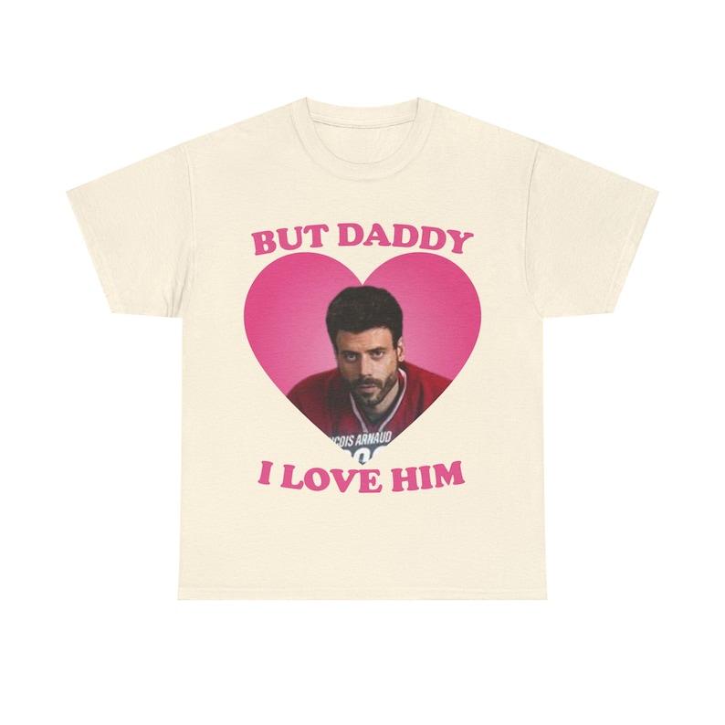 Scott I Love Him Hunter Heated TVPink heart shirt