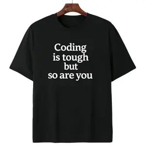 Casual Short Sleeve Crew Neck Tee For Software Engineers Developers Coders
