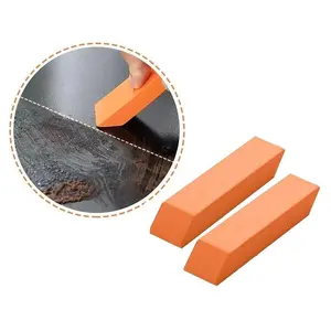 Stainless Steel Eraser for Stubborn Stains, Lime Rust Glass Cleaner, Magic Stain Remover for Kitchen and Bathroom Cleaning, 2 Pack