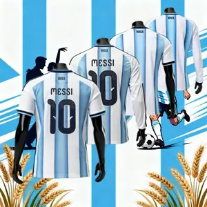 2026 NO.10 Messi Home and Away Short-Sleeve and Long-Sleeve Soccer Jerseys