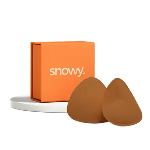 Snowy Snowy Sticky Boob Inserts - Orange Packaging with Brown Inserts for Your Needs Womenswear Bra