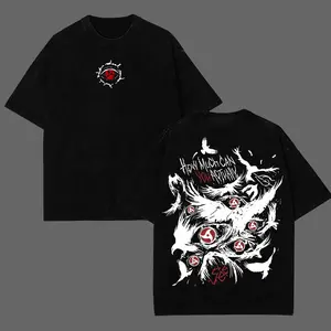 etro Heavy Uchiha Itachi Character Naruto Anime Tee Menswear Top Unisex Mineral Anime Manga Washed Heavy Cotton T-shirt, Gift For Anime Fan Crewneck Streetwear Oversized Shortsleeve Vintage