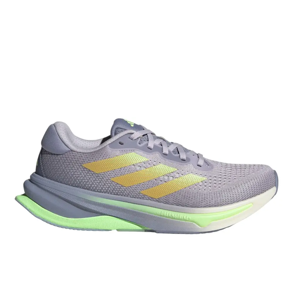 adidas Womens Supernova Solution Running Sneakers Shoes - Green, Grey