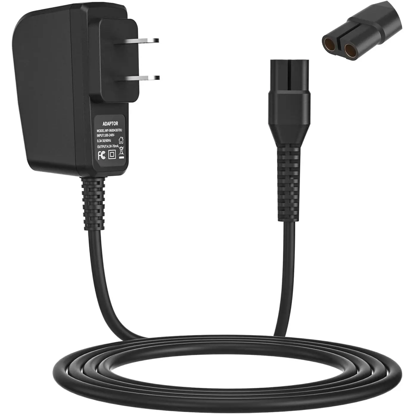 4.3V Charger Compatible with Philips Norelco One Blade Old Model A00390 QP2520 MG3740 QP2521 QP2522 QP2515 MG5700 MG3720 Electric Shaver Replacement Power Cord