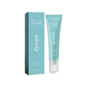 Zyvarn Peel-Off Lip Mask | Hydrating, Moisturizing & Matte Finish | With Hyaluronic Acid & Niacinamide | Gentle, Non-Sticky, Reduces Lip Lines & Dry Flakiness | Hydrate