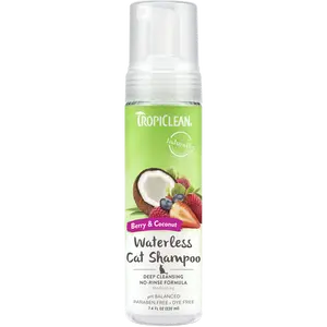 TropiClean Deep Cleansing Waterless Cat Shampoo