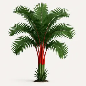 10 Red Sealing Wax Lipstick Palm Tree Seeds