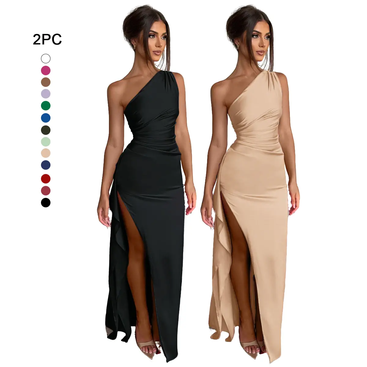 Black+shallow apricot