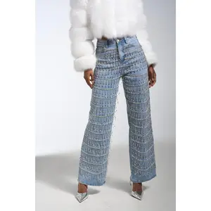 DRIP DRIP EMBELLISHED DENIM