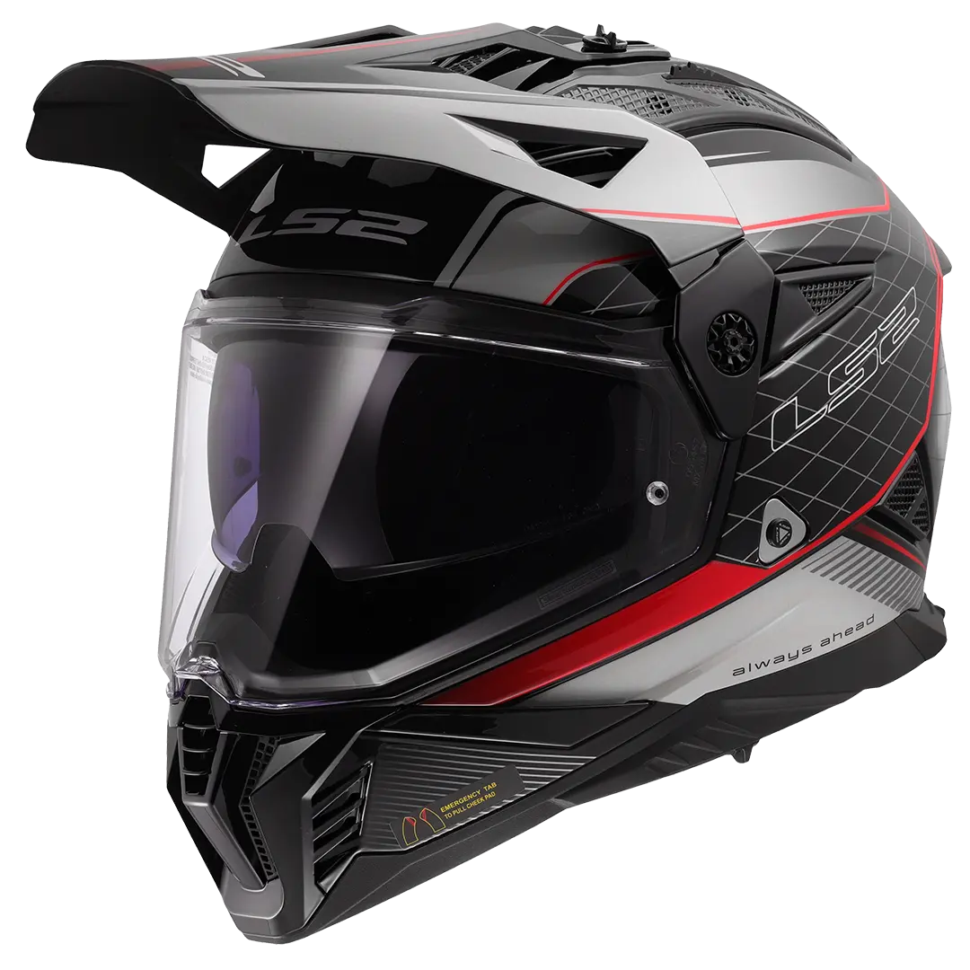 LS2 Blaze II 100th Meridian Adventure Helmet