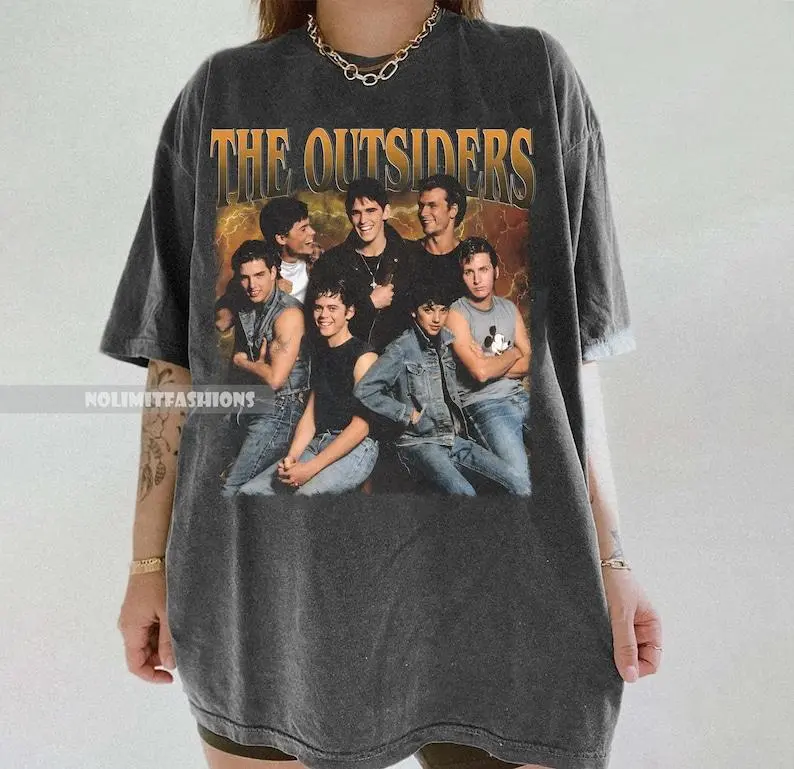 The Outsiders Vintage Shirt, The Outsiders Movie Bootleg 90s Graphic Tee, Stay Gold Ponyboy T-shirt