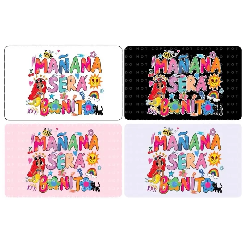 Mañana Sra Bonito Card Skin - Premium Vinyl Sticker with Large Chip, Water Resistant, Long Lasting, Available in Small Chip or No Chip