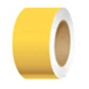 212 MAIN Floormark Easy Apply Release Backed Organization Aid Visual Control Tape, 3 in. x 100 ft. Sunflower Yellow, 1 Roll